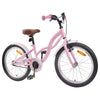 VidaXL vélo pour enfants 20 pouces pour 6-11 ans, rose clair
