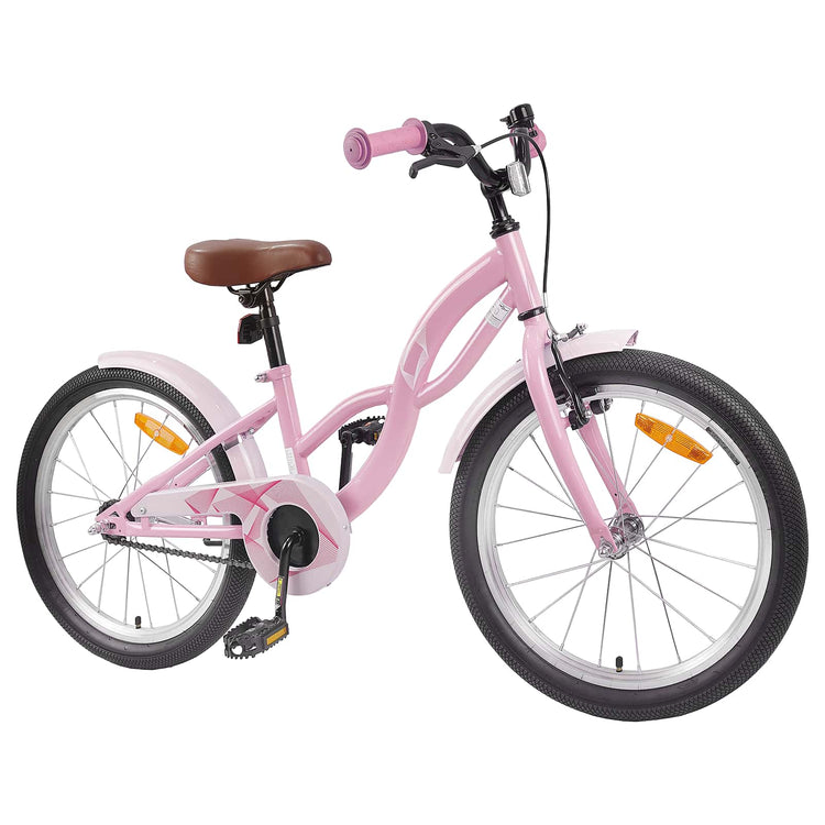 VidaXL vélo pour enfants 20 pouces pour 6-11 ans, rose clair
