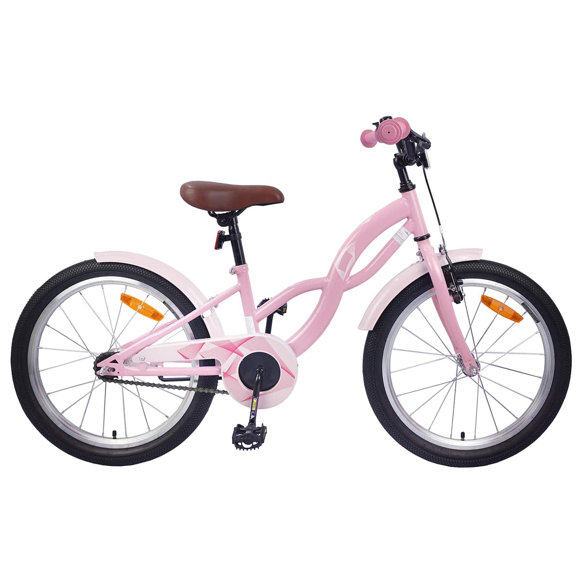 VidaXL vélo pour enfants 20 pouces pour 6-11 ans, rose clair