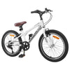 VidaXL VTT 24 pouces 6 vitesses pour 8-12 ans blanc