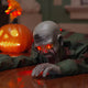 VidaXL Halloween zombie rampant vert 112 x 25,5 x 21,5 cm polyester