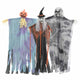 Vidaxl Halloween fantôme suspendu 3 pcs multicolore 61 x 97 cm polyester