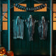 Vidaxl Halloween fantôme suspendu 3 pcs noir 66 x 110 cm polyester