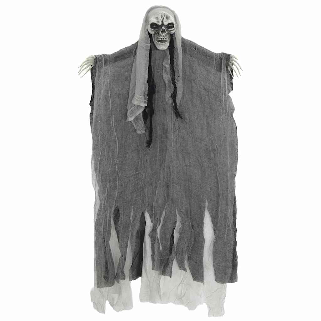 Vidaxl Halloween fantôme suspendu 3 pcs noir 66 x 110 cm polyester
