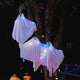 Vidaxl Halloween fantôme suspendu 3 pcs blanc 52 x 62 cm polyester