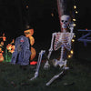 VidaXL squelette d'Halloween 2 pcs blanc 85 cm PVC