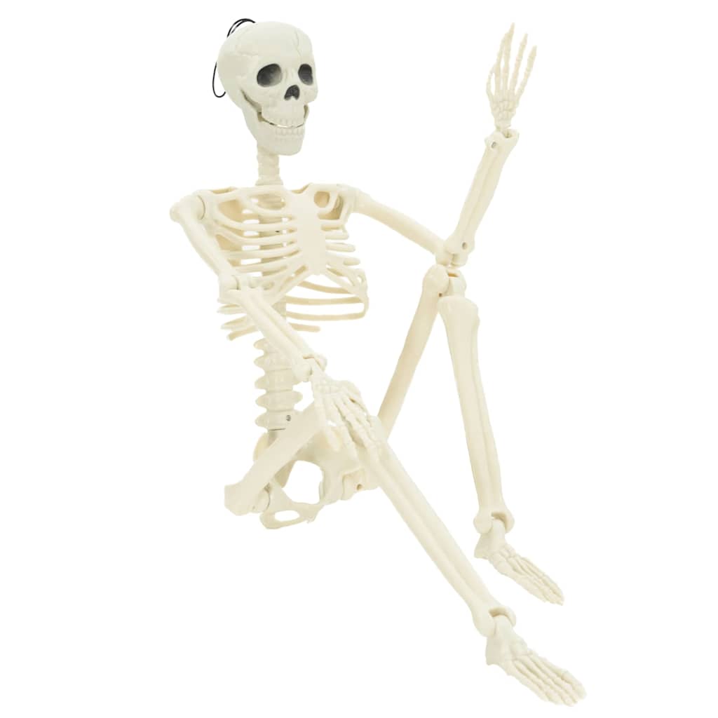 VidaXL squelette d'Halloween 2 pcs blanc 85 cm PVC