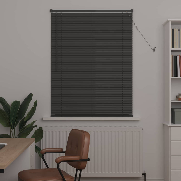 Vidaxx store vénitien réglable gris argenté 150 x 70 cm PVC