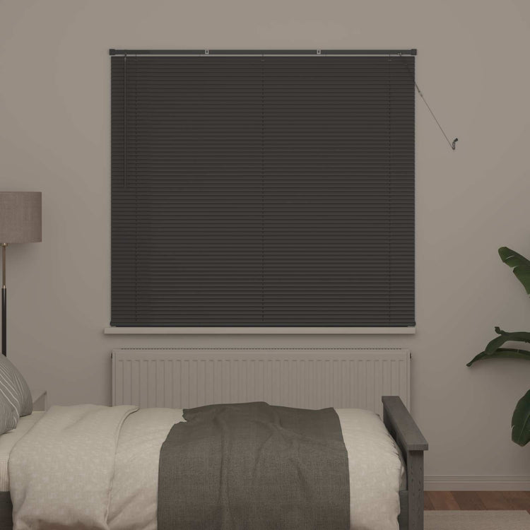 Vidaxx store vénitien réglable gris argenté 150 x 130 cm PVC