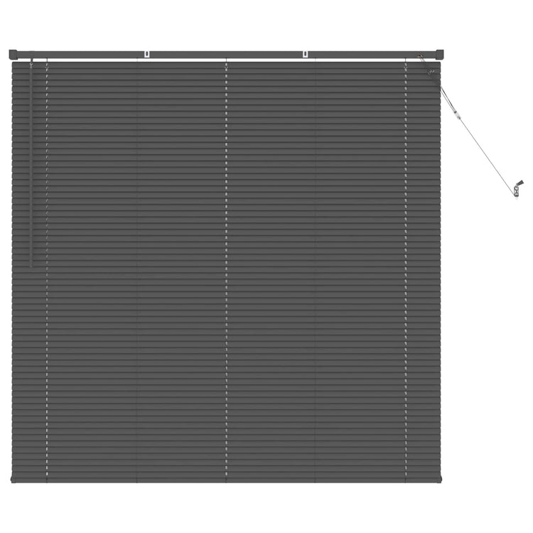 Vidaxx store vénitien réglable gris argenté 150 x 140 cm PVC