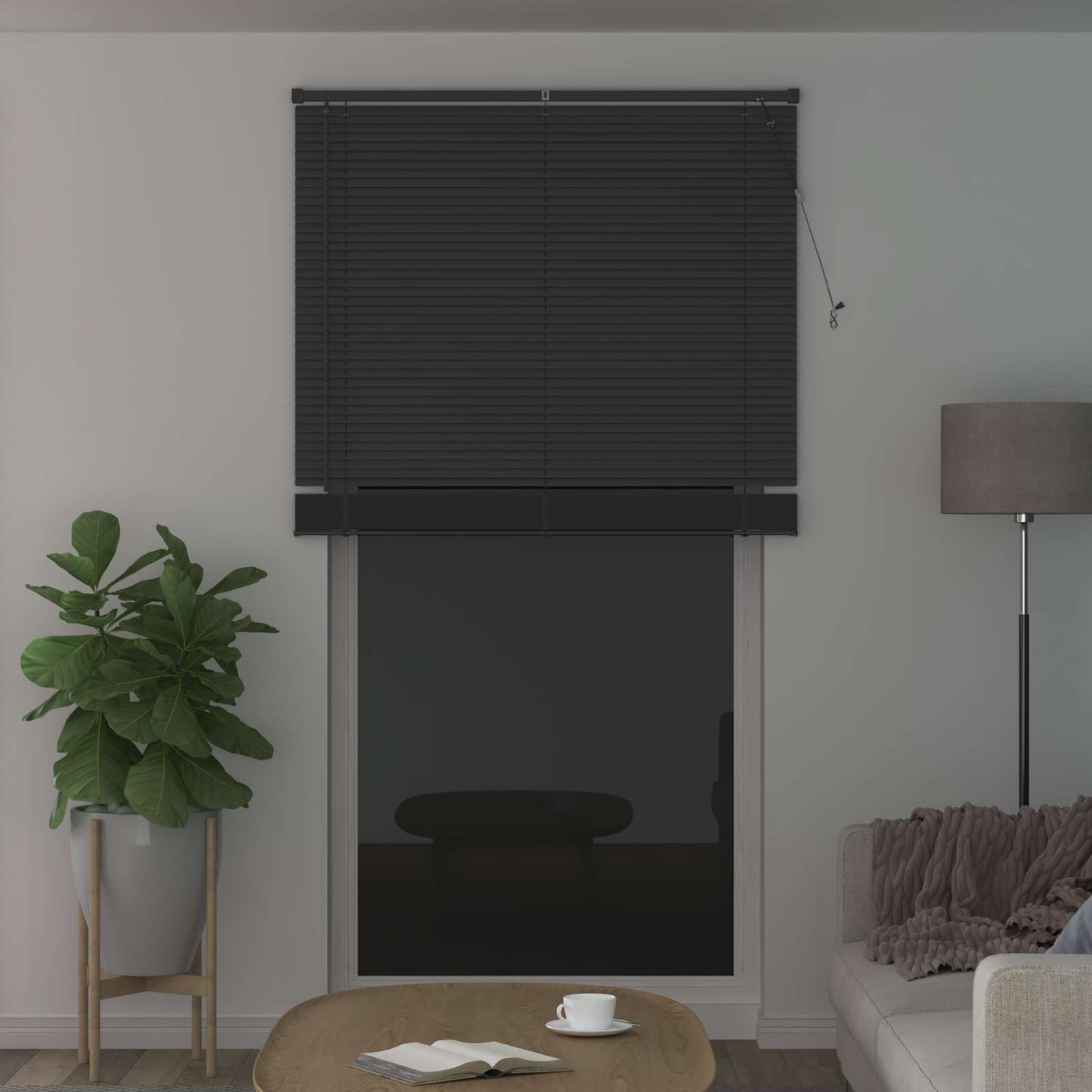 Vidaxx store vénitien réglable gris argenté 213 x 120 cm PVC