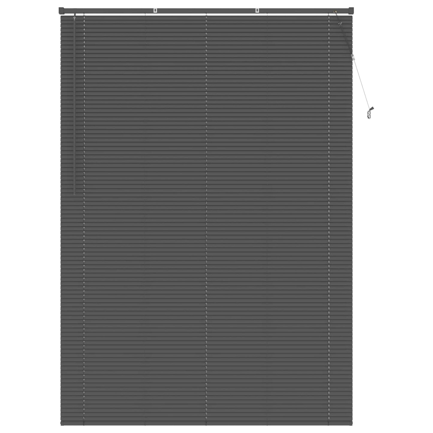 Vidaxx store vénitien réglable gris argenté 213 x 140 cm PVC