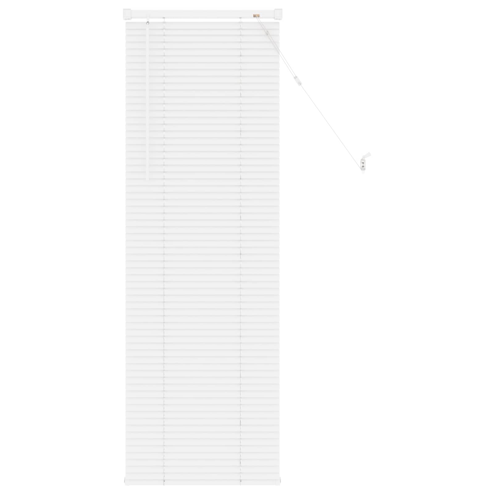 Vidaxx store vénitien orientable blanc 150 x 40 cm PVC