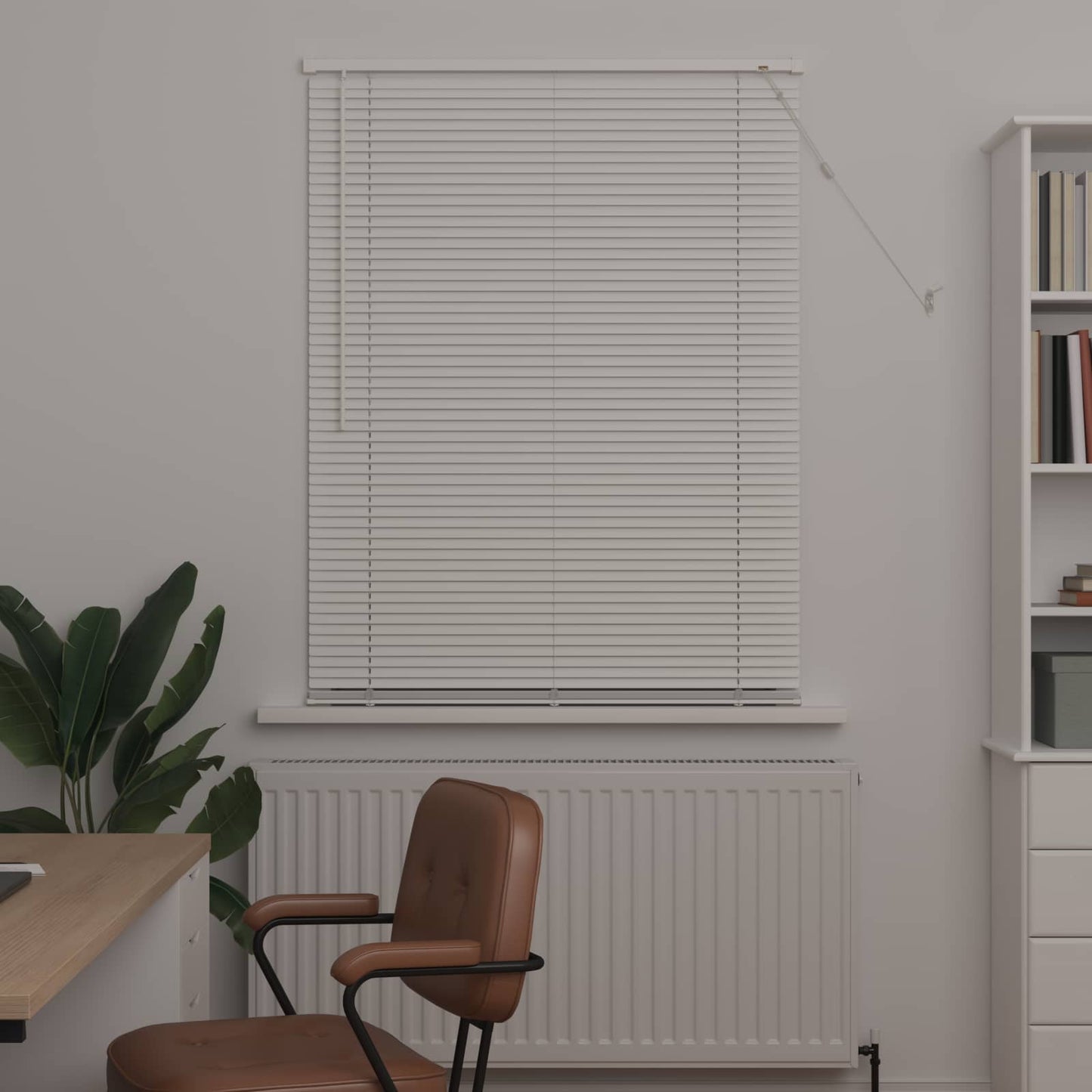 Vidaxx store vénitien orientable blanc 150 x 80 cm PVC