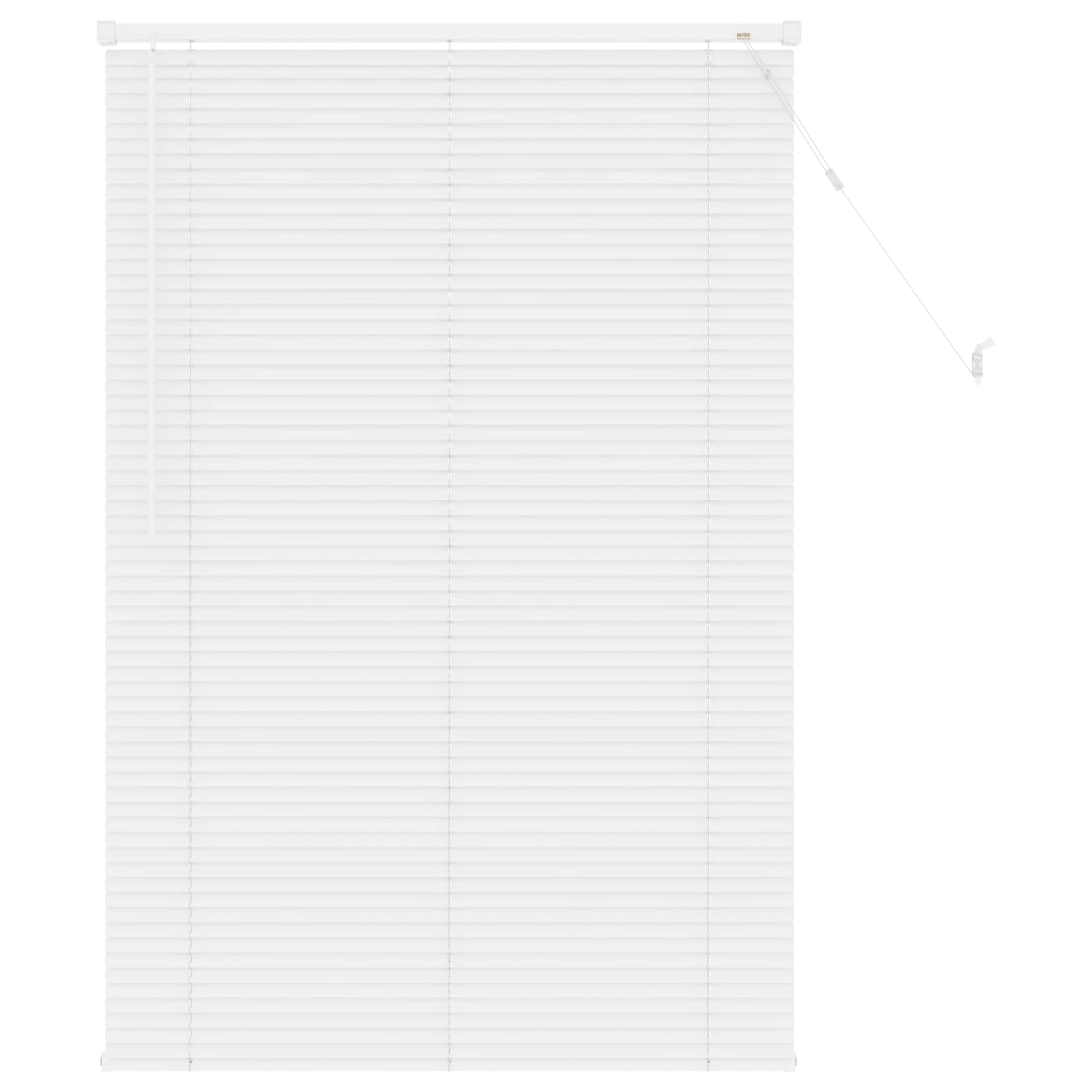 Vidaxx store vénitien orientable blanc 150 x 80 cm PVC