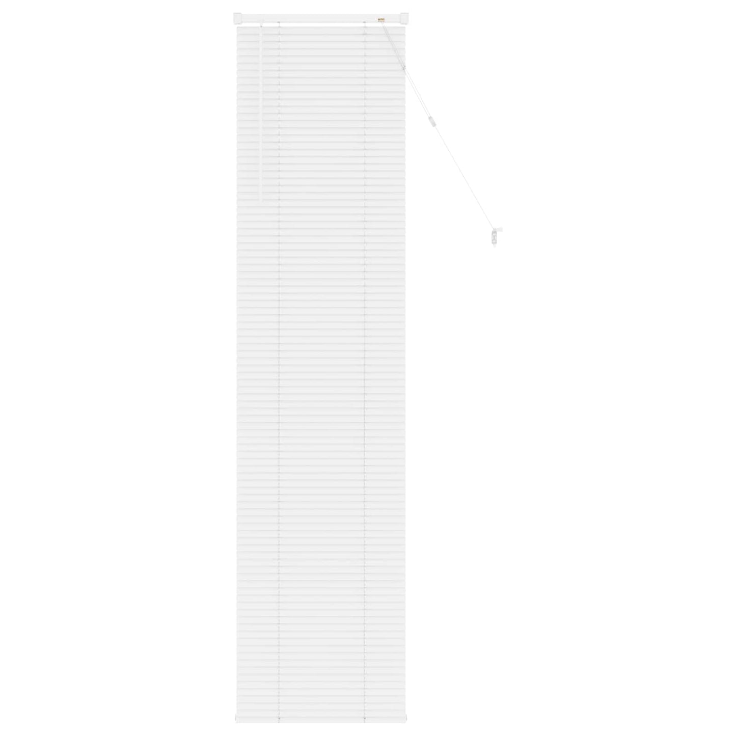 Vidaxx store vénitien réglable blanc 213 x 40 cm PVC