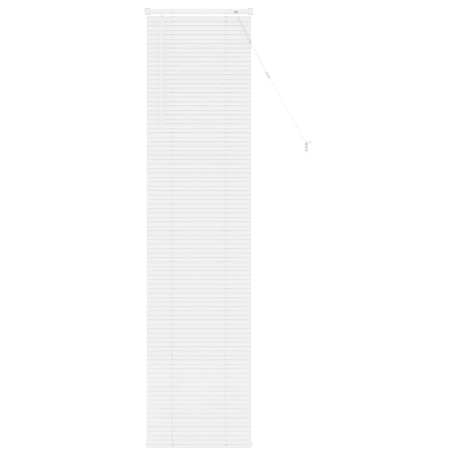 Vidaxx store vénitien réglable blanc 213 x 40 cm PVC
