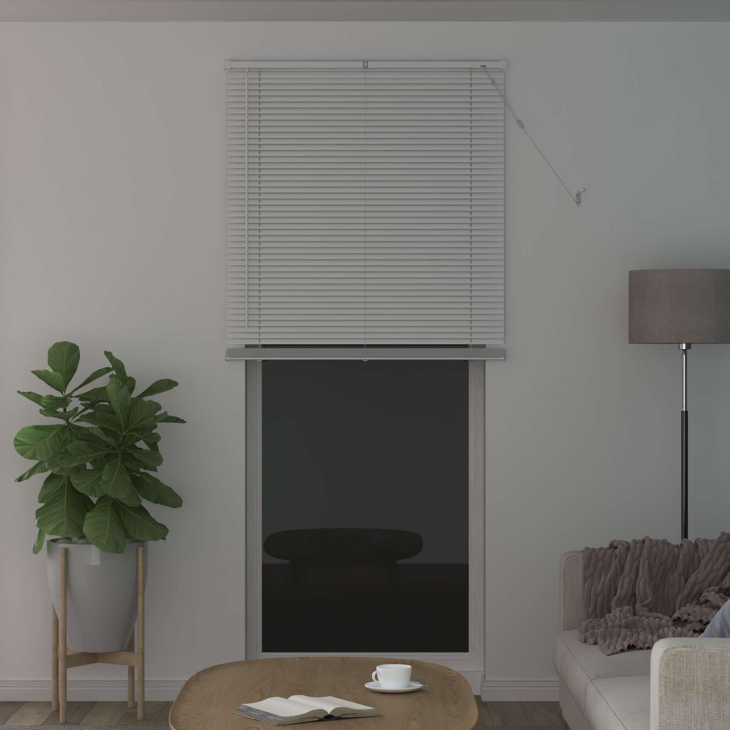 Vidaxx store vénitien orientable blanc 213 x 90 cm PVC