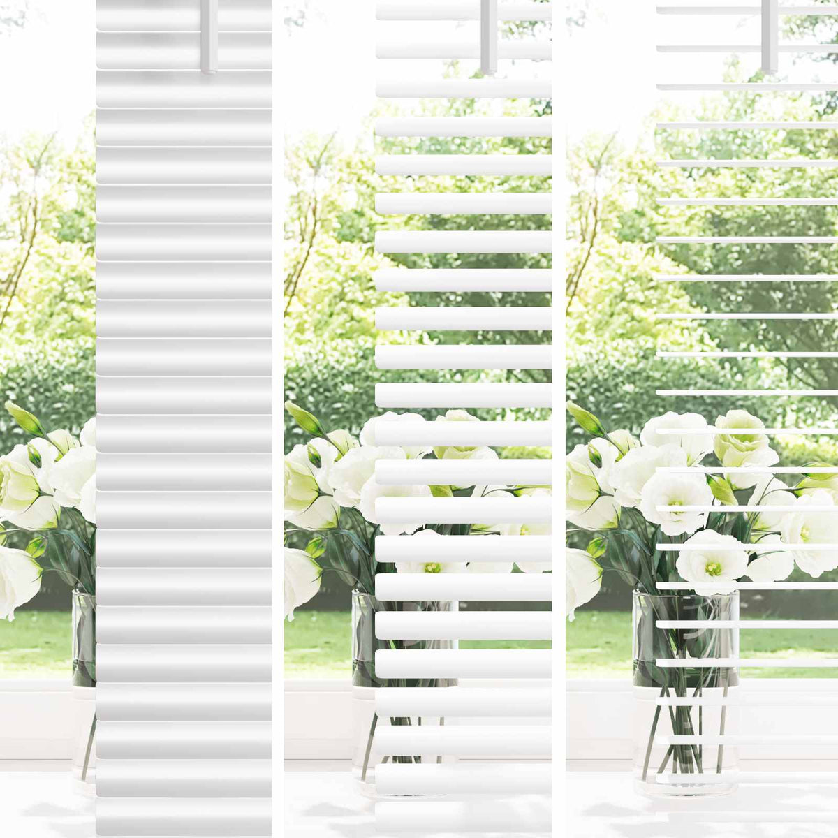 Vidaxx store vénitien orientable blanc 213 x 130 cm PVC