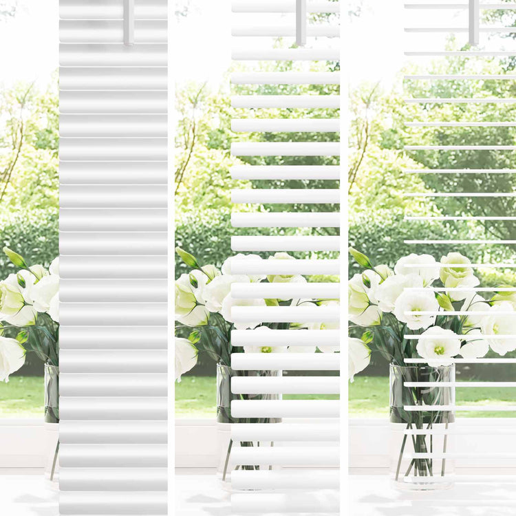 Vidaxx store vénitien orientable blanc 213 x 130 cm PVC