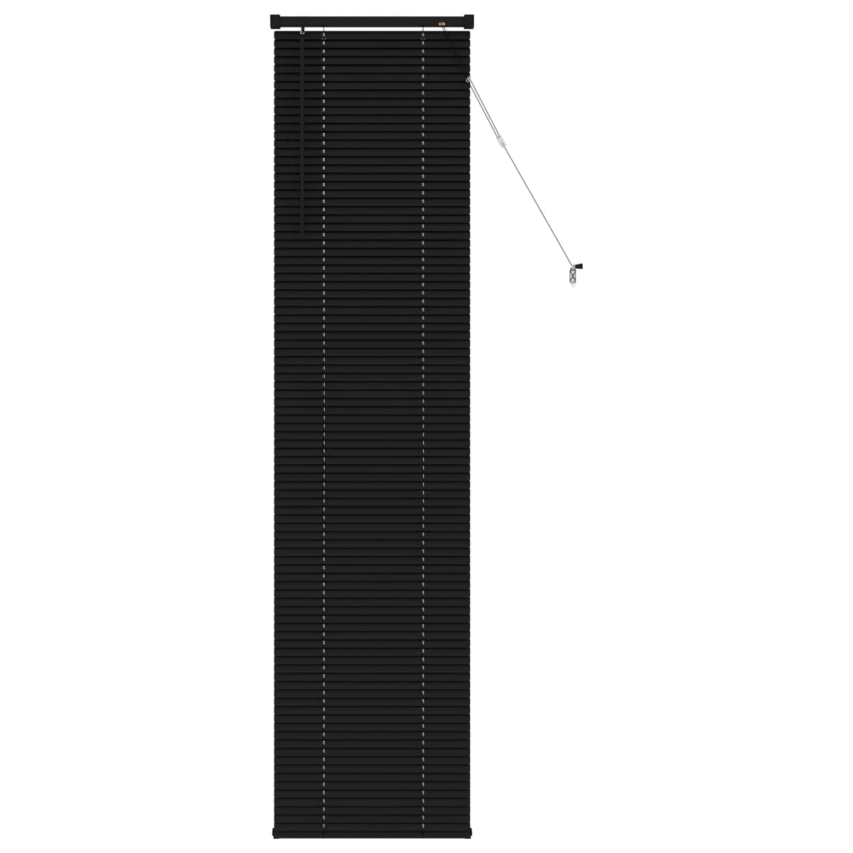 Vidaxx store vénitien réglable noir 213 x 60 cm PVC