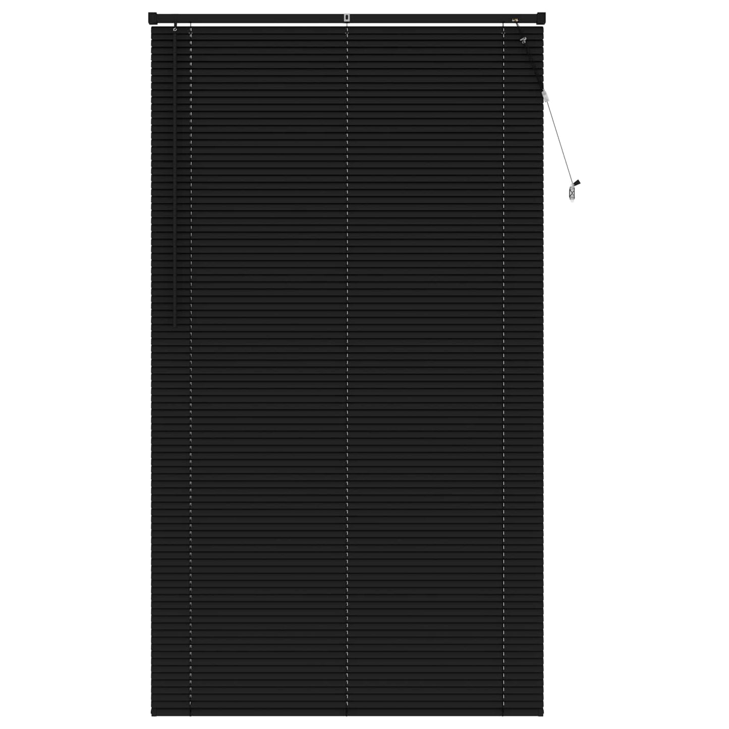 Vidaxx store vénitien réglable noir 213 x 110 cm PVC