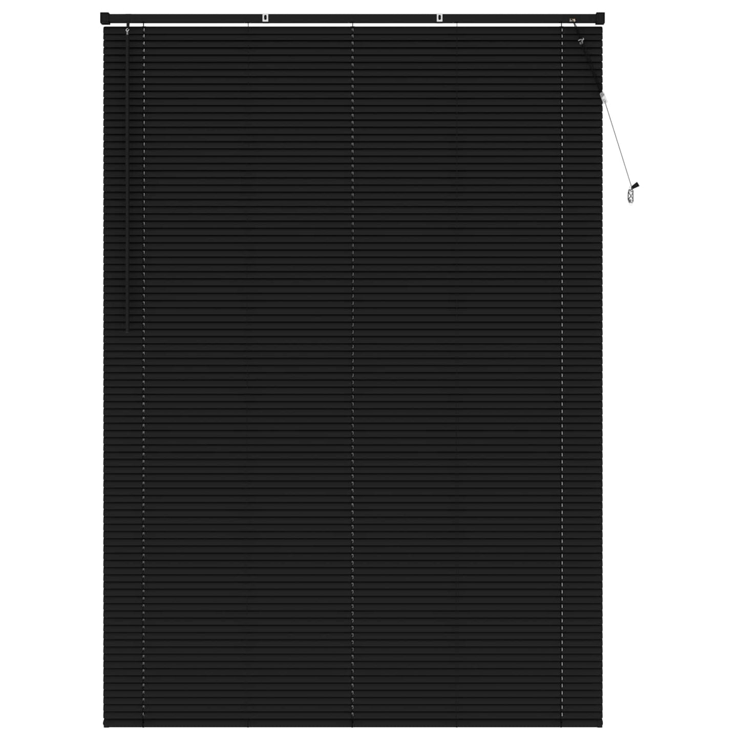 Vidaxx store vénitien réglable noir 213 x 150 cm PVC