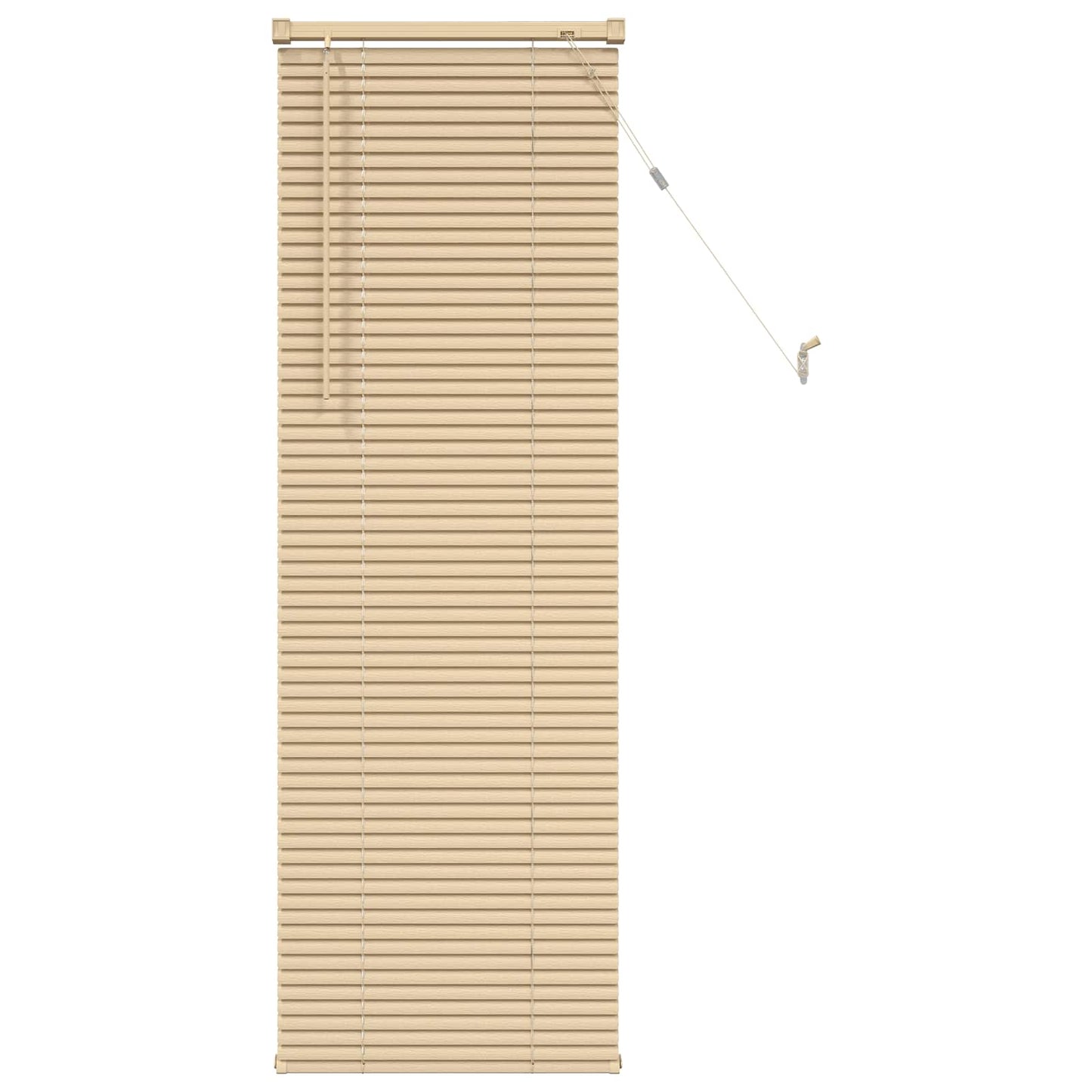 Vidaxx store vénitien marron clair avec motif 150 x 60 cm PVC