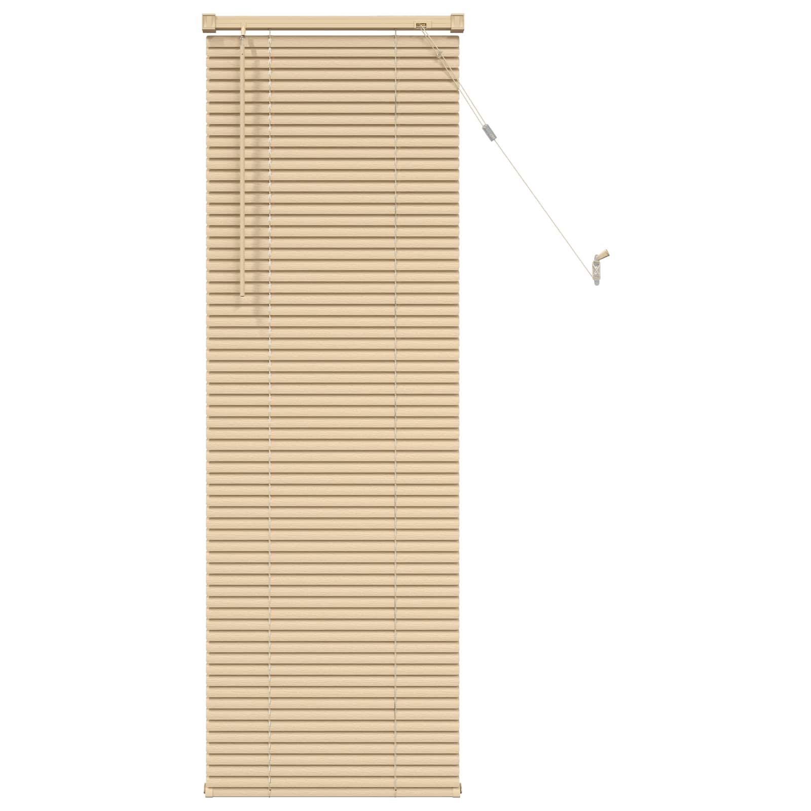 Vidaxx store vénitien marron clair avec motif 150 x 60 cm PVC