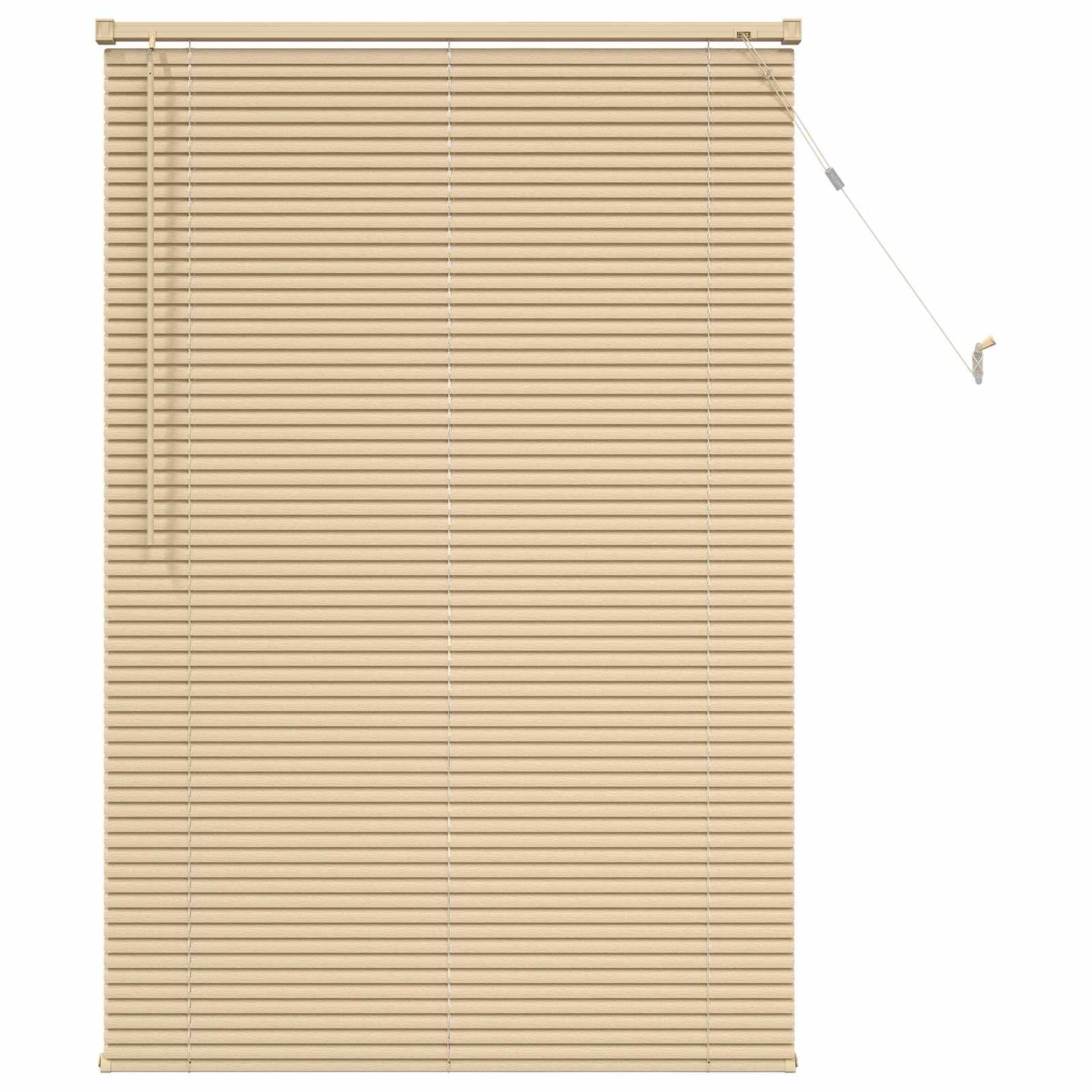 Vidaxx store vénitien marron clair avec motif 150 x 80 cm PVC