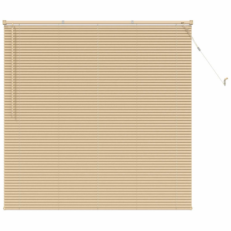Vidaxx store vénitien marron clair avec motif 150 x 150 cm PVC