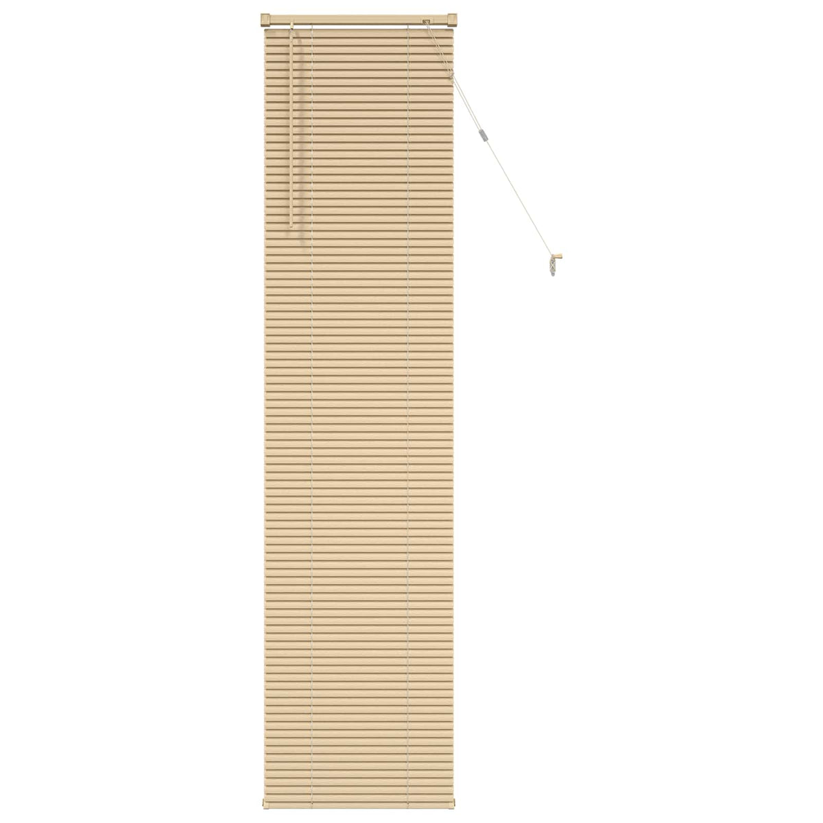 Vidaxx store vénitien marron clair avec motif 213 x 60 cm PVC