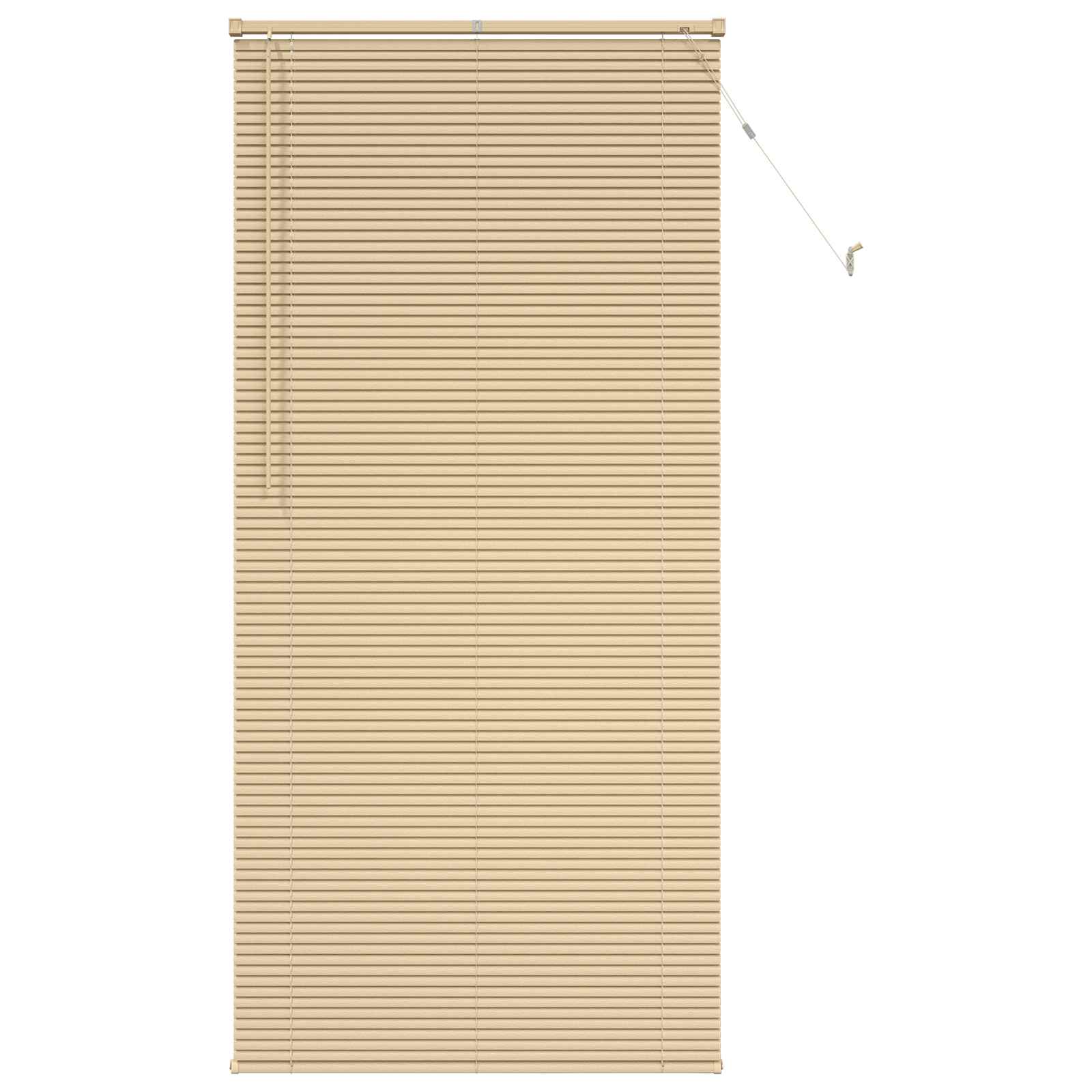 Vidaxx store vénitien marron clair avec motif 213 x 70 cm PVC