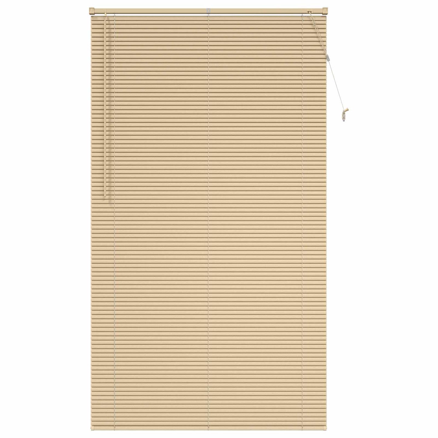 Vidaxx store vénitien marron clair avec motif 213 x 110 cm PVC