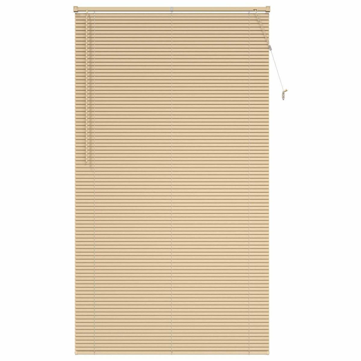 Vidaxx store vénitien marron clair avec motif 213 x 120 cm PVC