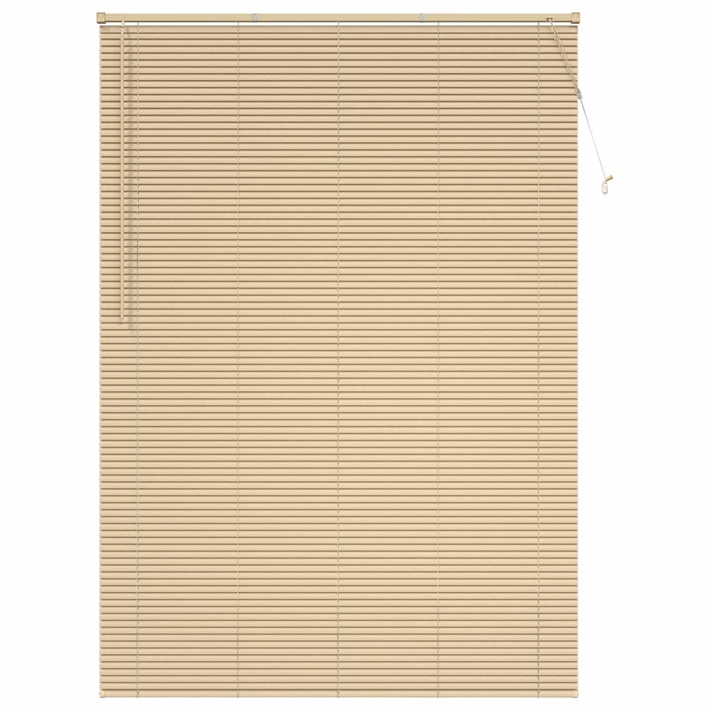 Vidaxx store vénitien marron clair avec motif 213 x 140 cm PVC