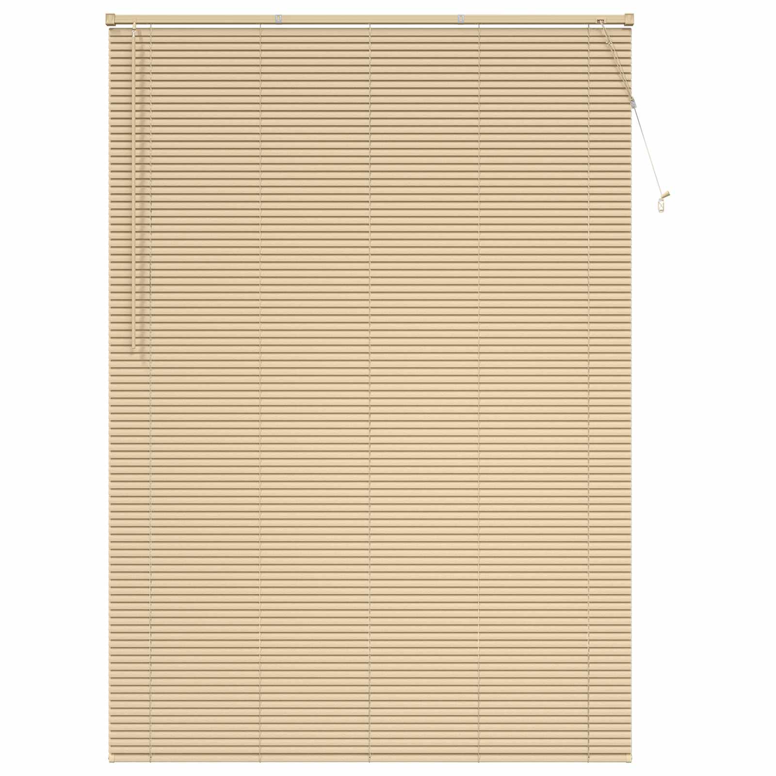Vidaxx store vénitien marron clair avec motif 213 x 150 cm PVC