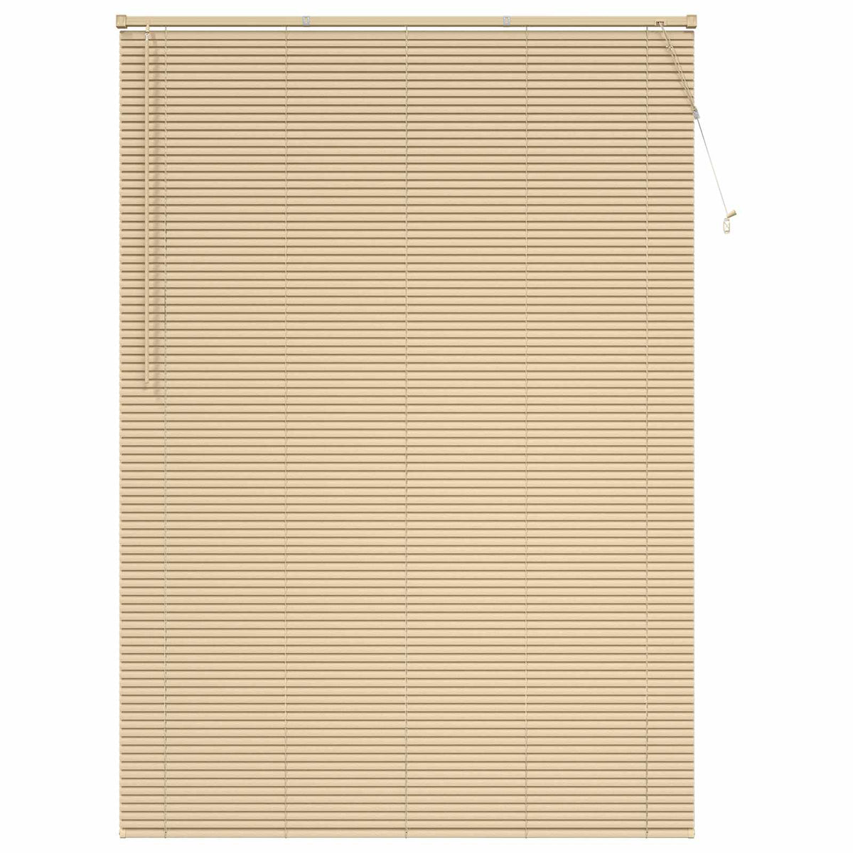Vidaxx store vénitien marron clair avec motif 213 x 160 cm PVC