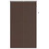 Vidaxx store vénitien marron foncé avec motif 213 x 110 cm PVC