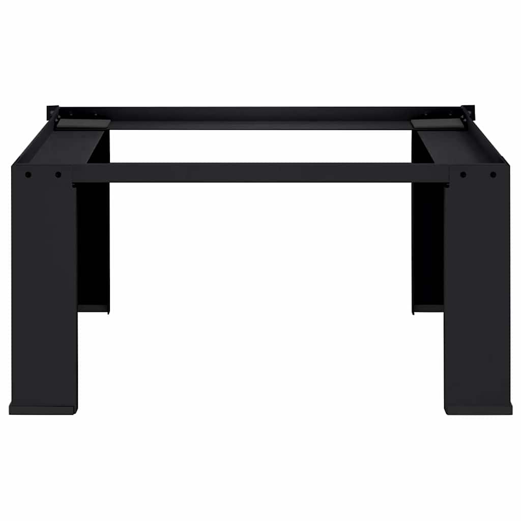Vidaxx socle pour machine à laver noir 64 x 55 x 32,5 cm acier