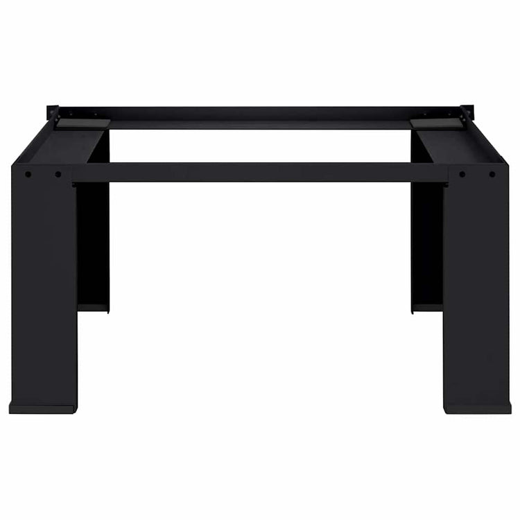 Vidaxx socle pour machine à laver noir 64 x 55 x 32,5 cm acier