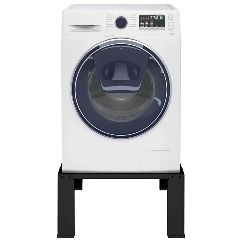 Vidaxx socle pour machine à laver noir 64 x 55 x 32,5 cm acier