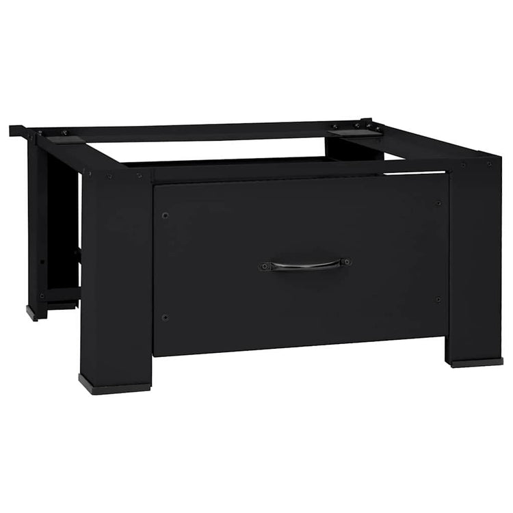 Vidaxx socle pour machine à laver noir 64 x 55 x 32,5 cm acier