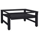 Vidaxl socle pour machine à laver noir 62 x 60,5 x 32,5 cm acier