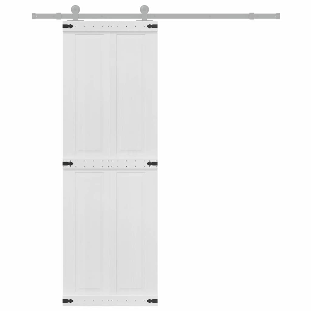 Vidaxx porte corona blanc 70 x 210 cm bois d'ingénierie