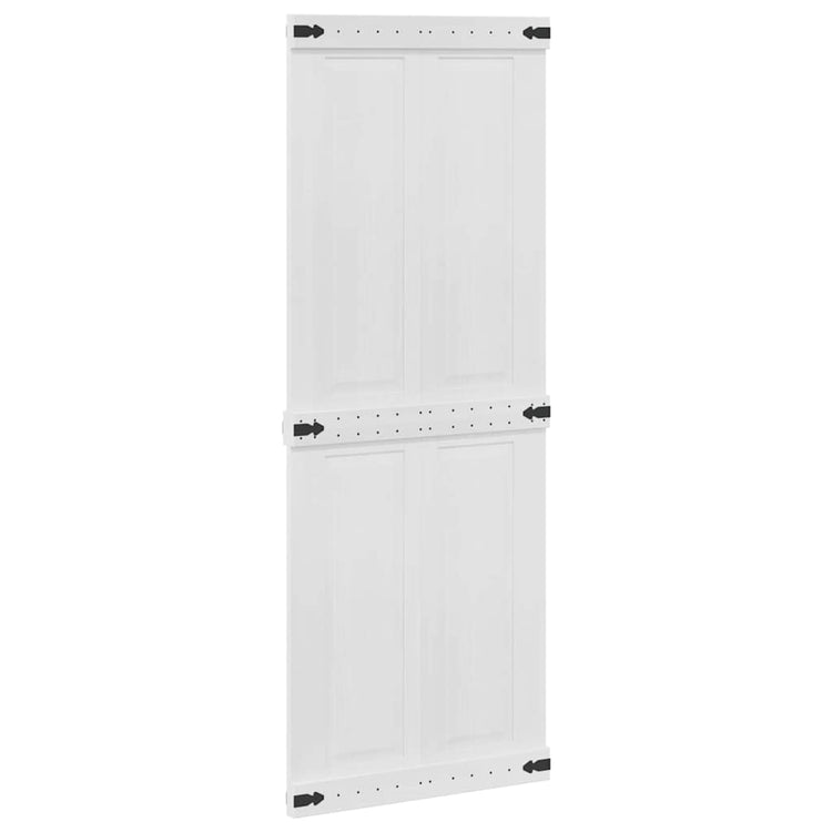 Vidaxx porte corona blanc 80 x 210 cm bois d'ingénierie