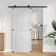 Vidaxx porte corona blanc 90 x 210 cm bois d'ingénierie