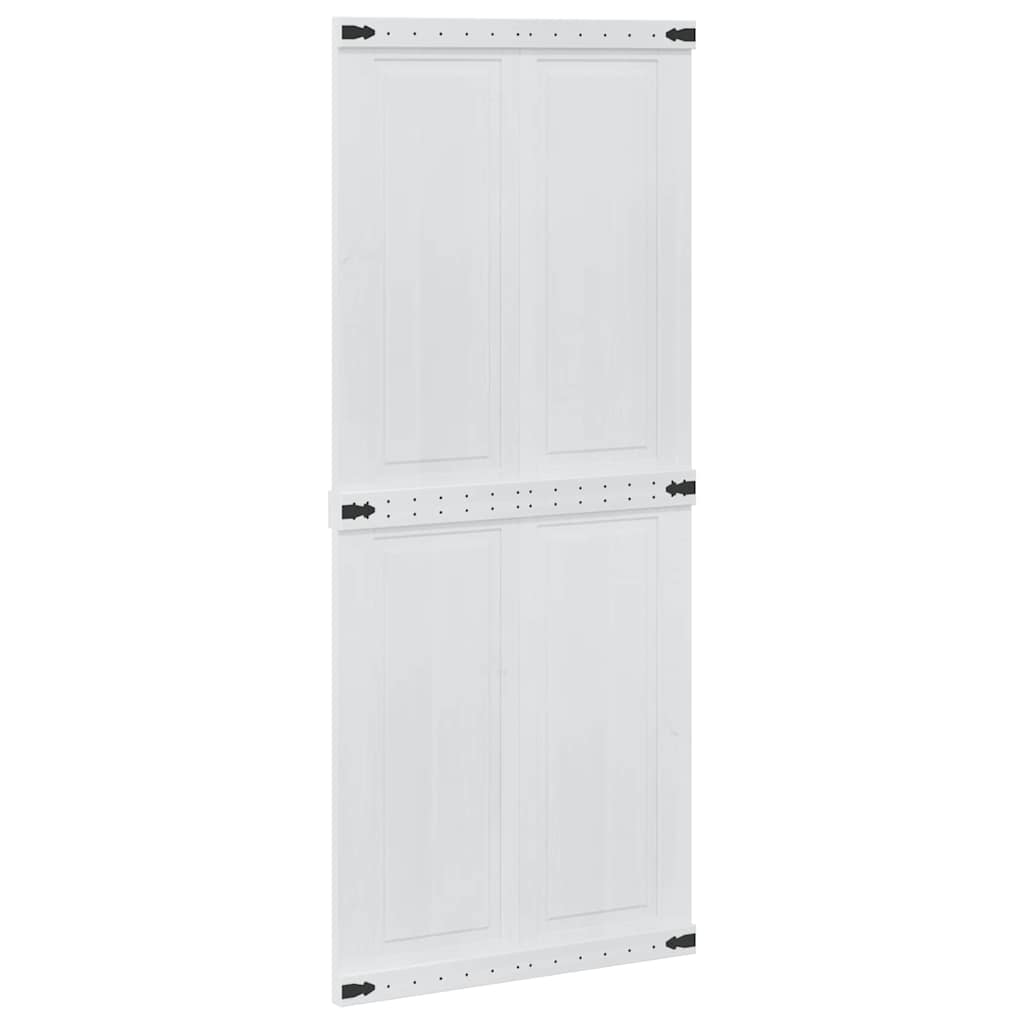 Vidaxx porte corona blanc 90 x 210 cm bois d'ingénierie