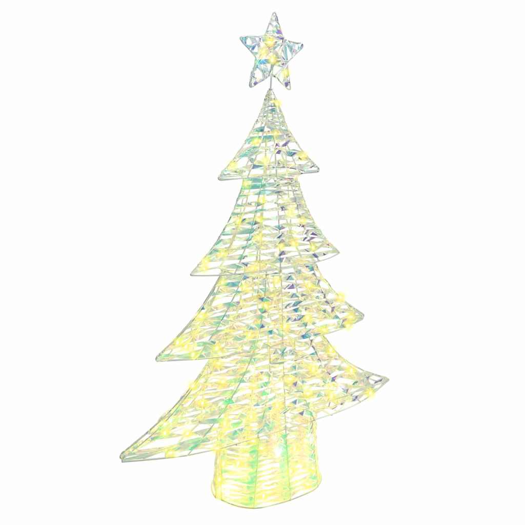 VidaXL Sapin de Noël avec 120 LED blanc chaud 120,5 cm