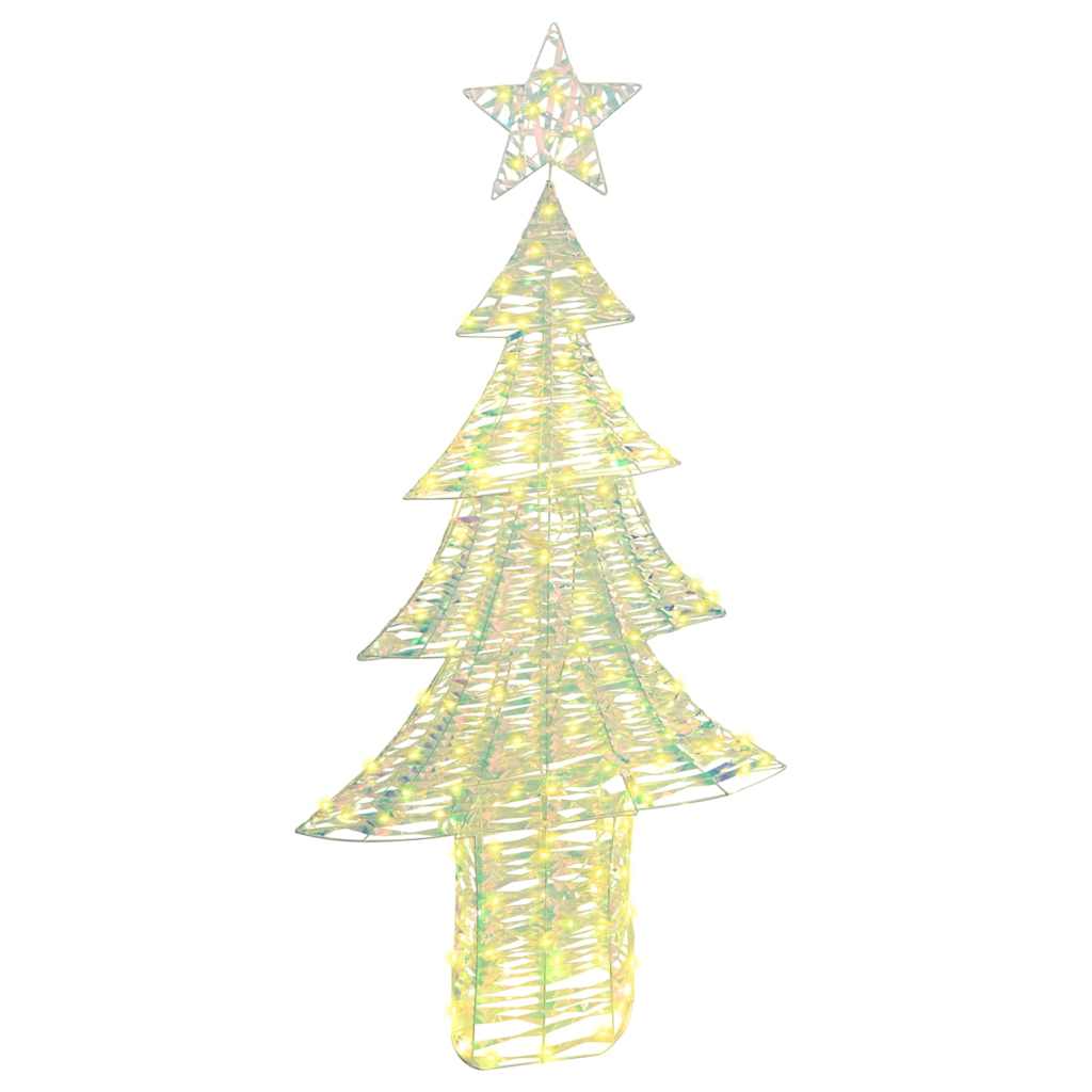 VidaXL Sapin de Noël avec 240 LED blanc chaud 181 cm